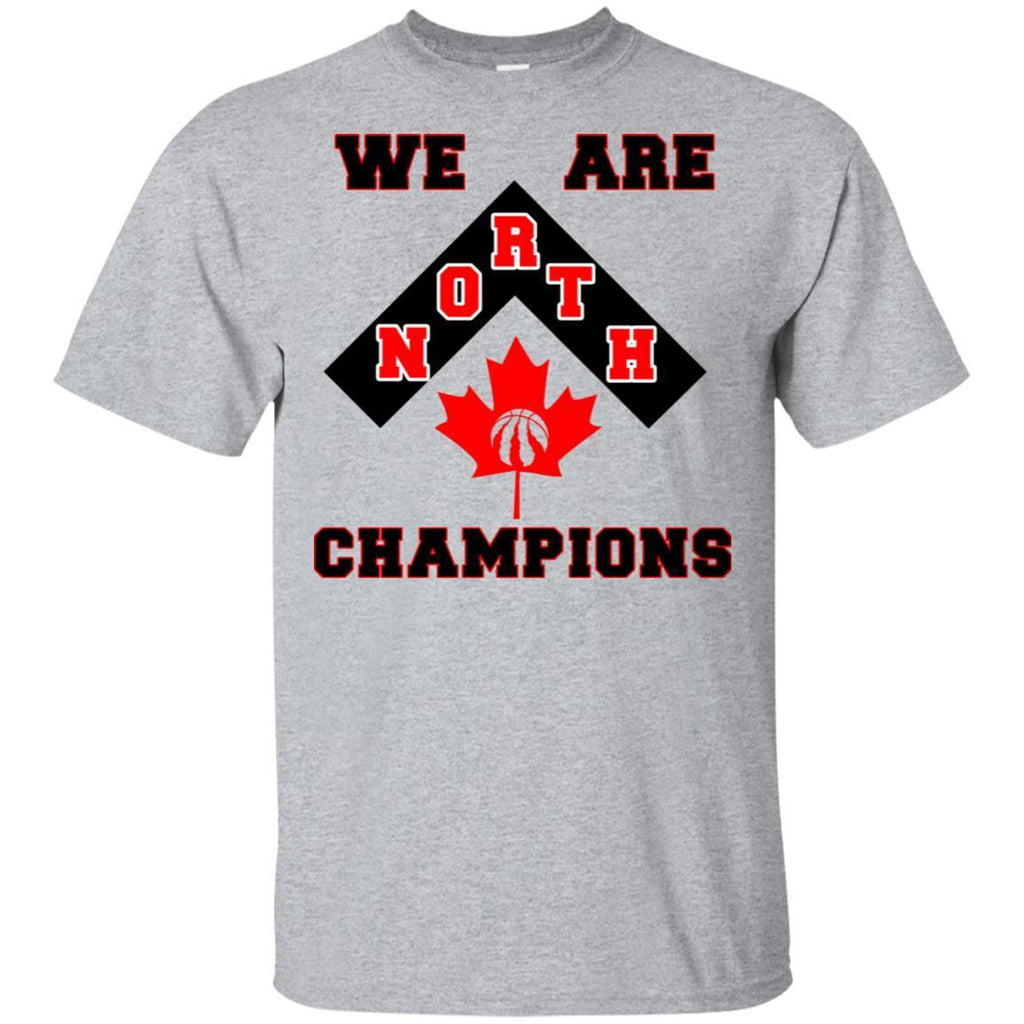 We Are The North Champions Toronto Raptors Maple Leaf T-Shirt HT206